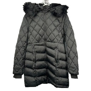 Oxygen Black Puffer Parka‎ Winter Coat XL